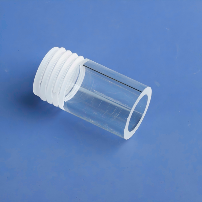High Temperature Resistant Clear Sapphire Quartz Tablets Fused Silica Glass Sheets Customizable Sizes Polished Cutting Welding
