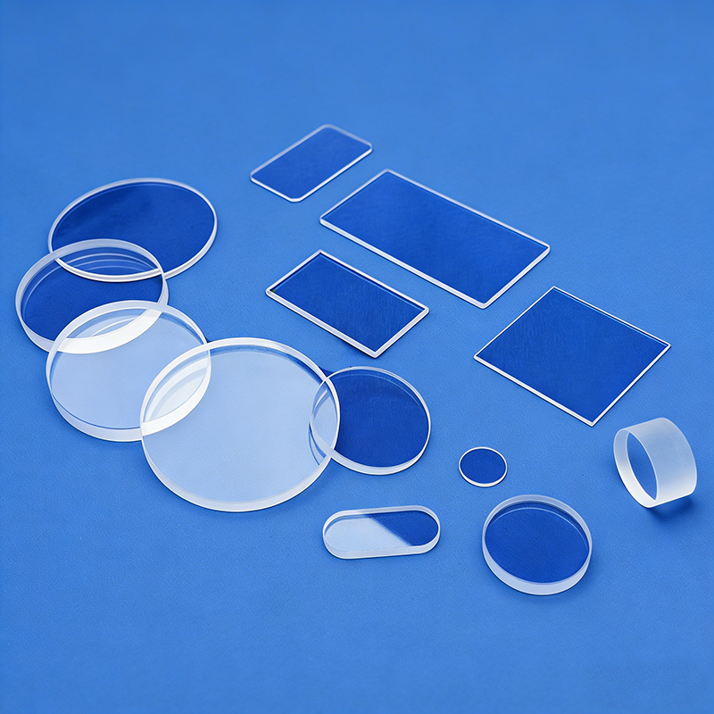 SJ QUARTZ Customized Translucent Natural Fused Quartz Arc-Welding Cutting Services Industrial Lab Applications High Purity Flat
