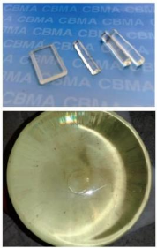 Filter UV and irradiation-resistant quartz glass