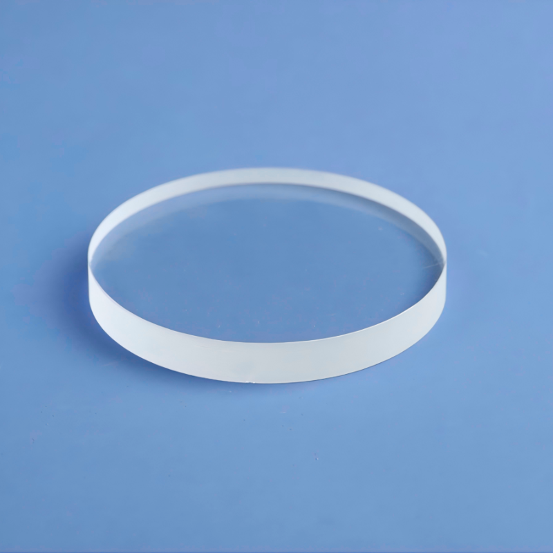 High Temperature Resistant Clear Sapphire Quartz Tablets Fused Silica Glass Sheets Customizable Sizes Polished Cutting Welding