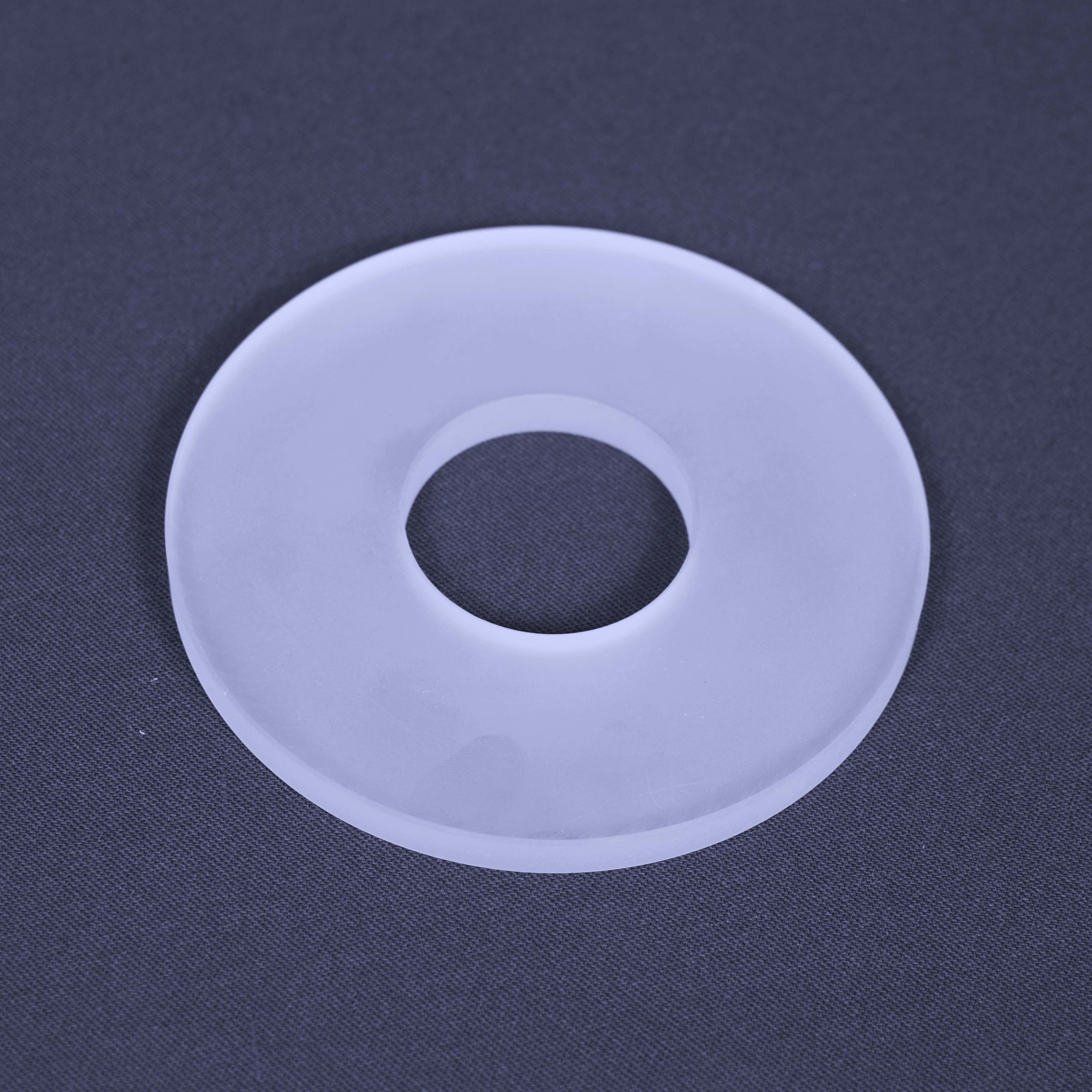 XRD Quartz Holder Test Samples High Transmittance Clear Plate Circular Shape High Melting Point Optical Grade Welding Cutting SJ