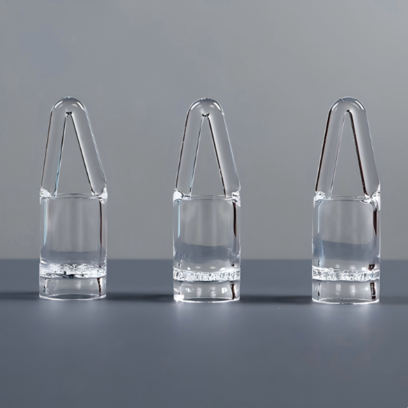 Quartz Crucible Acid/Alkali Resistant Polished Ozone Free Quartz Glass Basket Beaker Dome Closed End 200 Mesh High Temperature