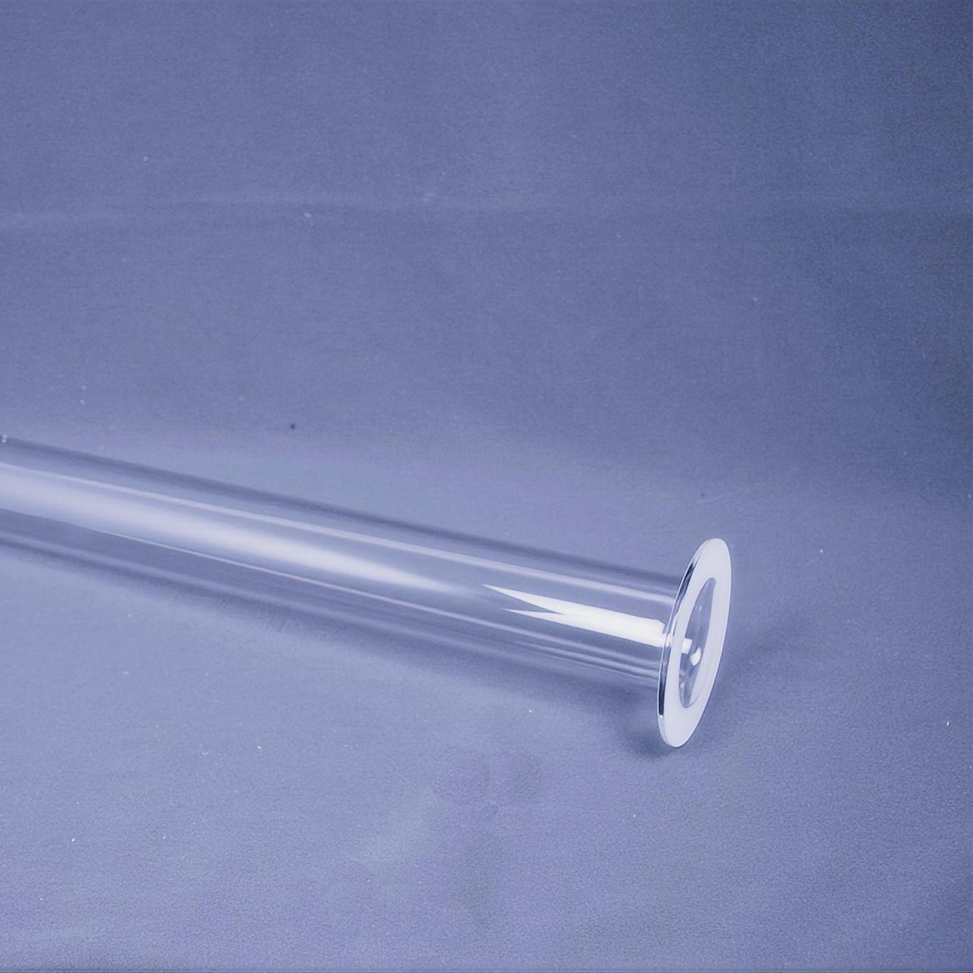 SJ 130 QUARTZ Clear Customizable High-Precision Quartz Negative Pressure Leak-Proof Vacuum Tube 99.99% SiO2 Semiconductor