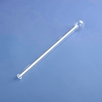 Bent and welded custom quartz glass tube