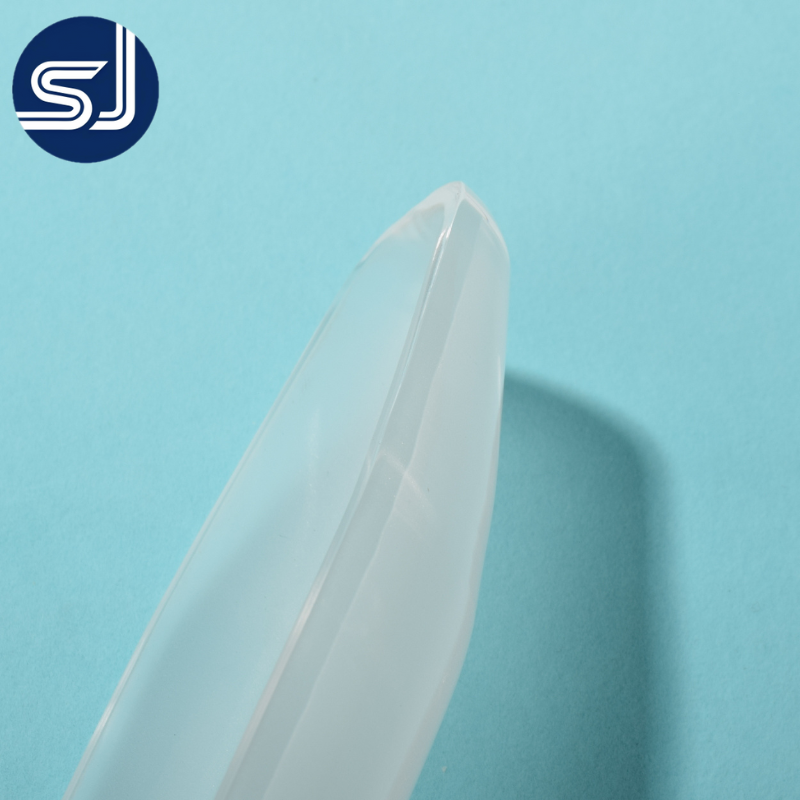SJ 140 QUARTZ Customizable Transparent High Purity 99.9-99.999% Precision Polished Quartz Boat >85% Transmittance 1100 Lab