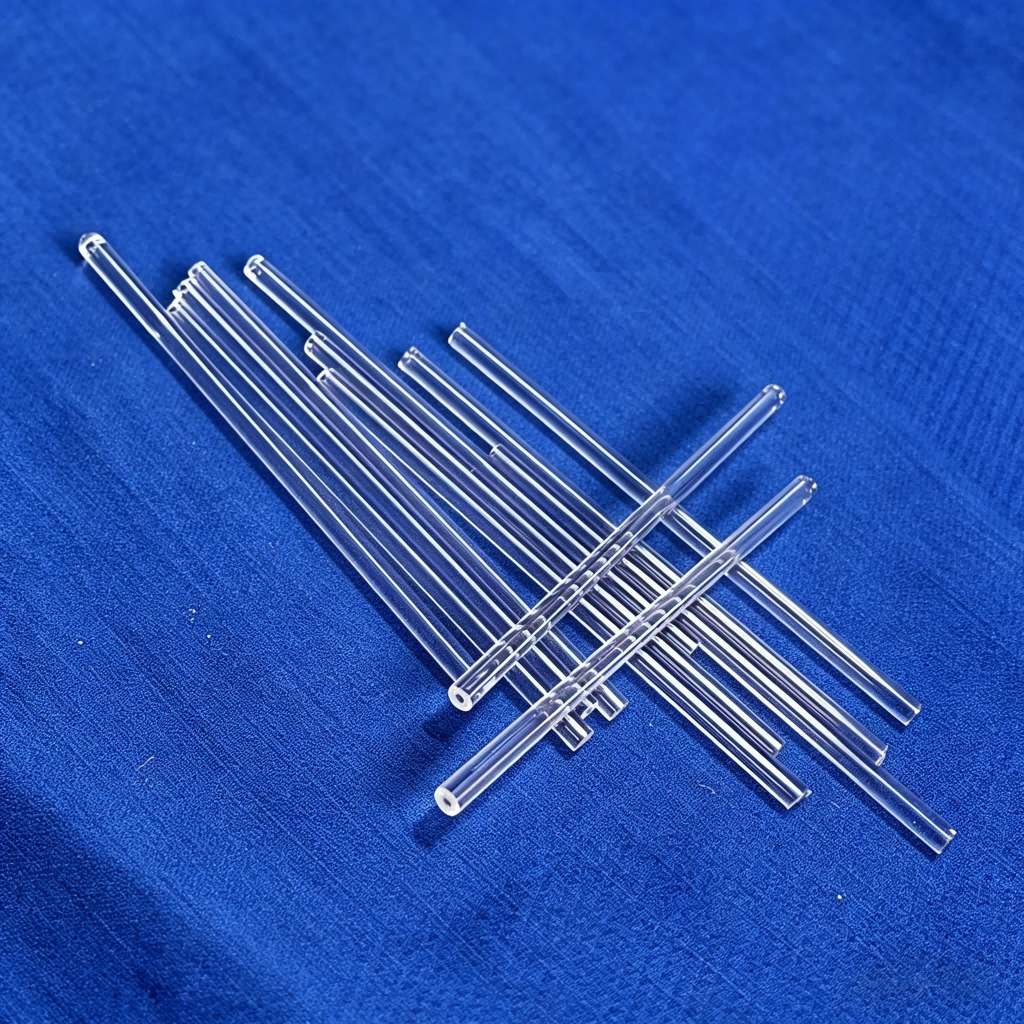 High Purity Opaque Micro Capillary Quartz Glass Tube | Laboratory Exhaust Capillary Tube 99.9%-99.999% Silicon Dioxide 2-10mm OD