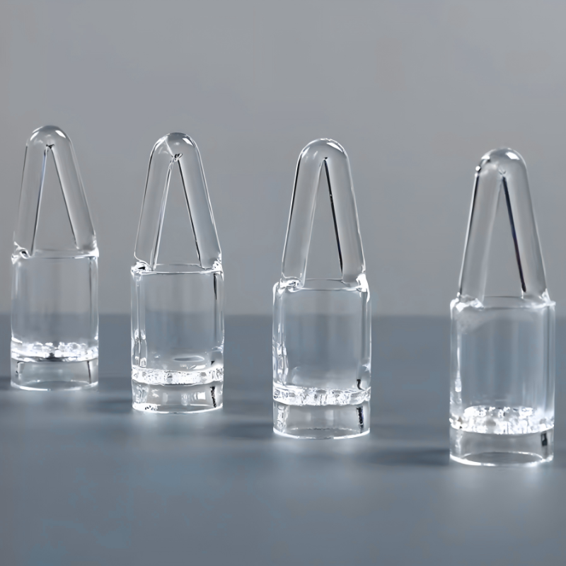 Quartz Crucible Acid Alkali Resistant Polished Basket Beaker