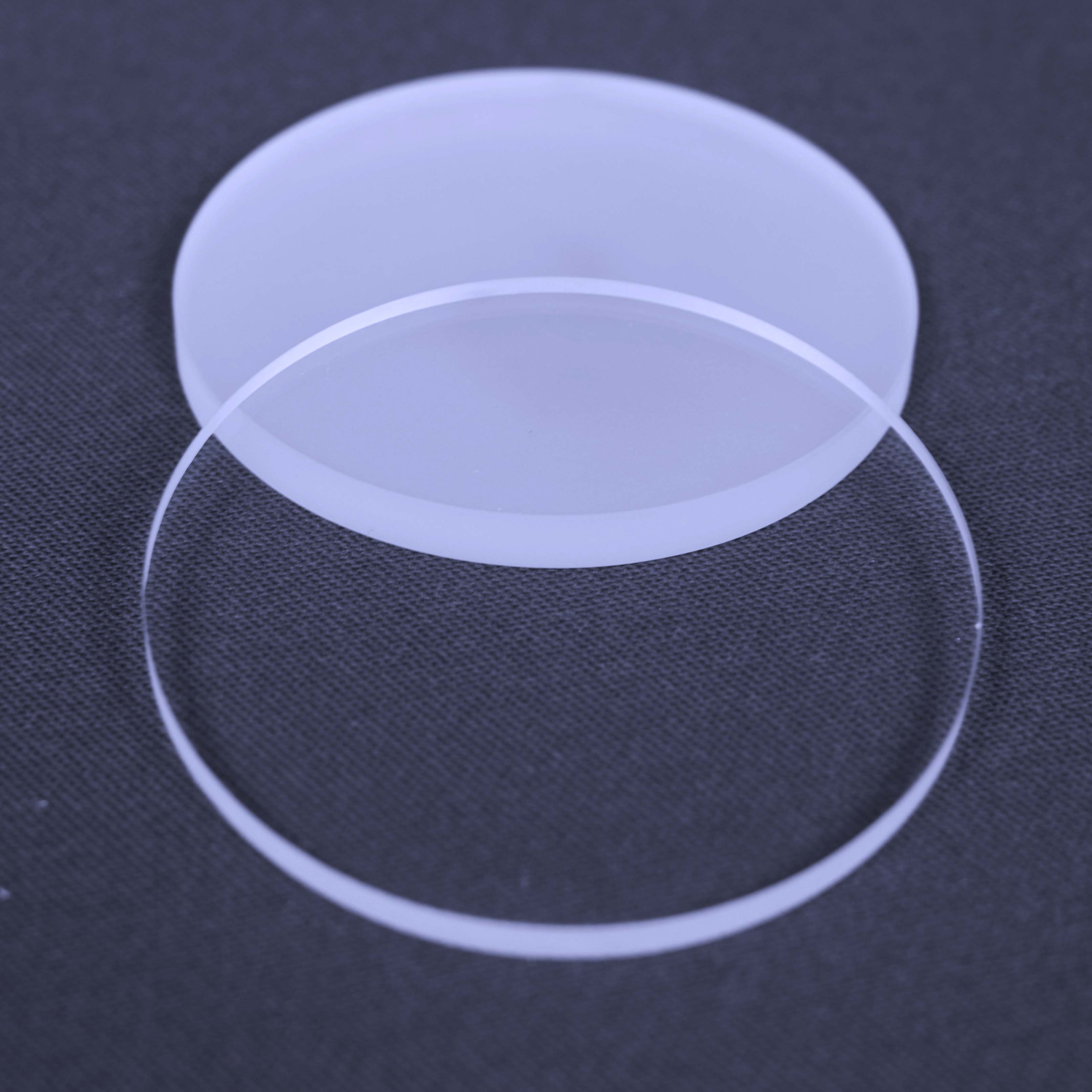 XRD Quartz Holder Test Samples High Transmittance Clear Plate