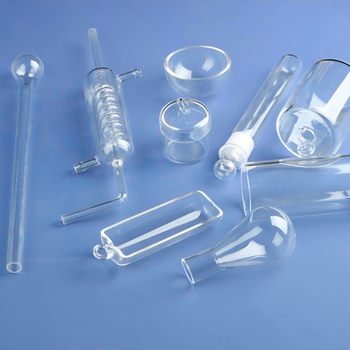 Quartz plugging rod and heating test tube