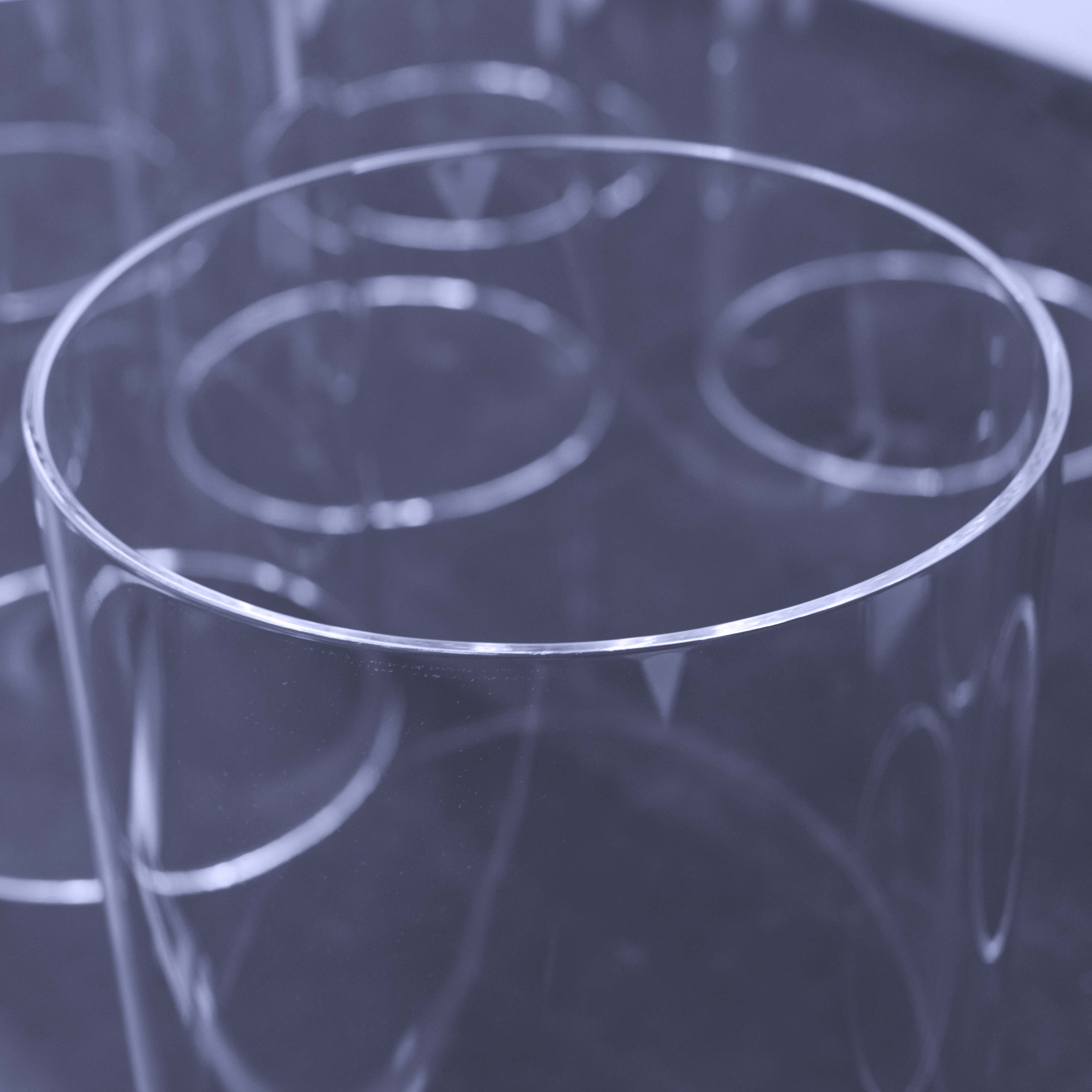Factory Supply Optical Quartz Sapphire Tubes High Temperature Resistant UV Glass Test Pipe Powder Sintering Welding Bending